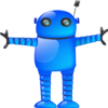 Blue Robot Image